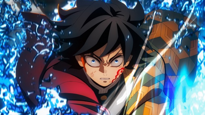 Giyu Tomioka featuring Demon Slayer Mark